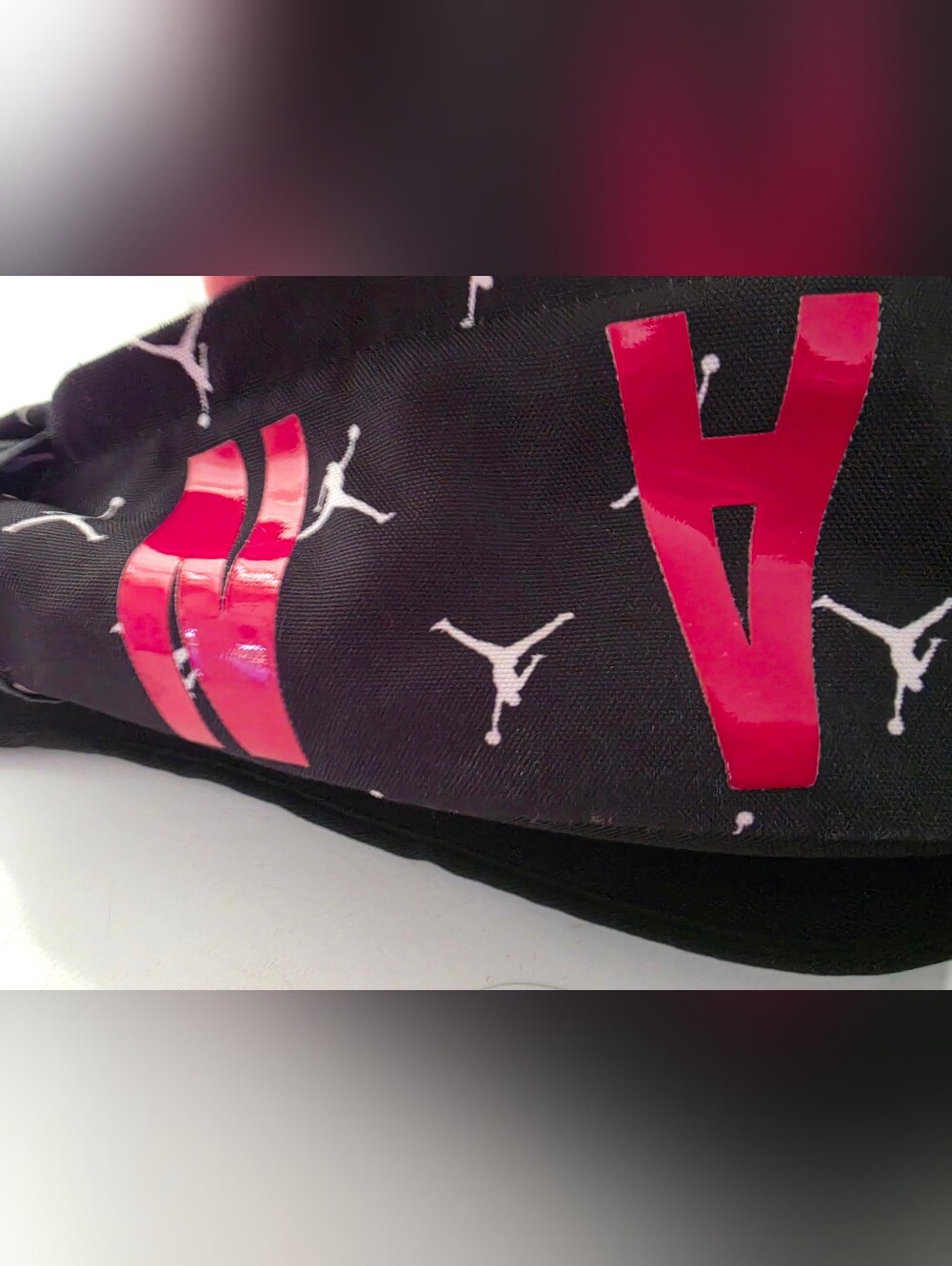 Nike "Air Patrol pack" Jordan Black & Red Jumpman Logo Backpack - Picture 15 of 16